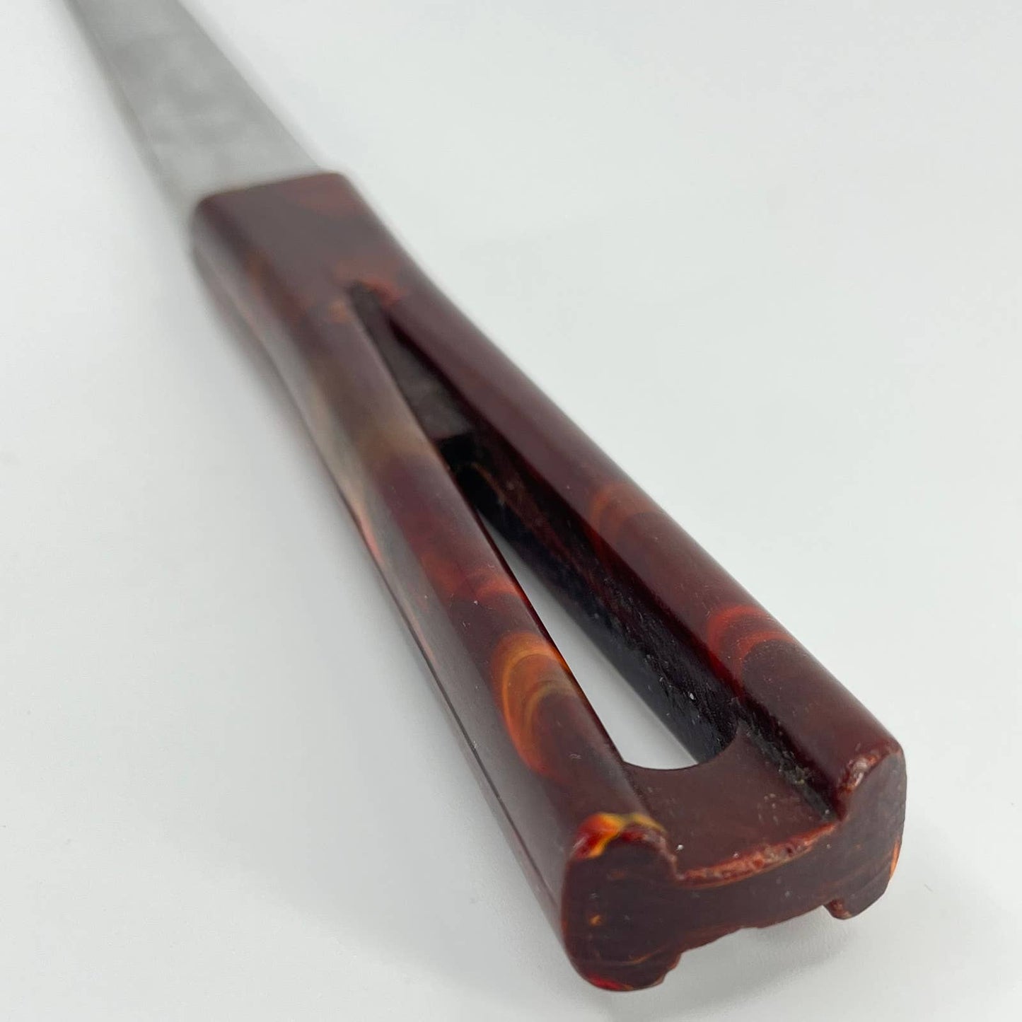 Vintage Stanley Stanhome Bakelite Large Kitchen Bread Slicer Knife 14.5” TE1