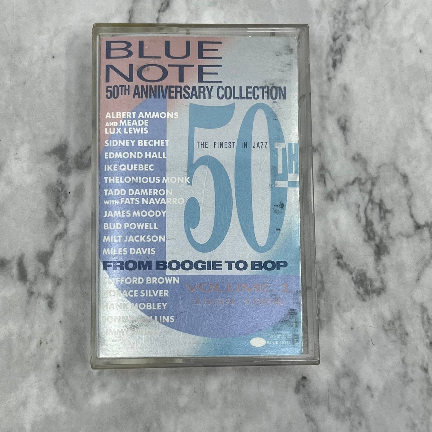 Blue Note 50th Anniversary From Boogie to Bop Cassette Tape TK1