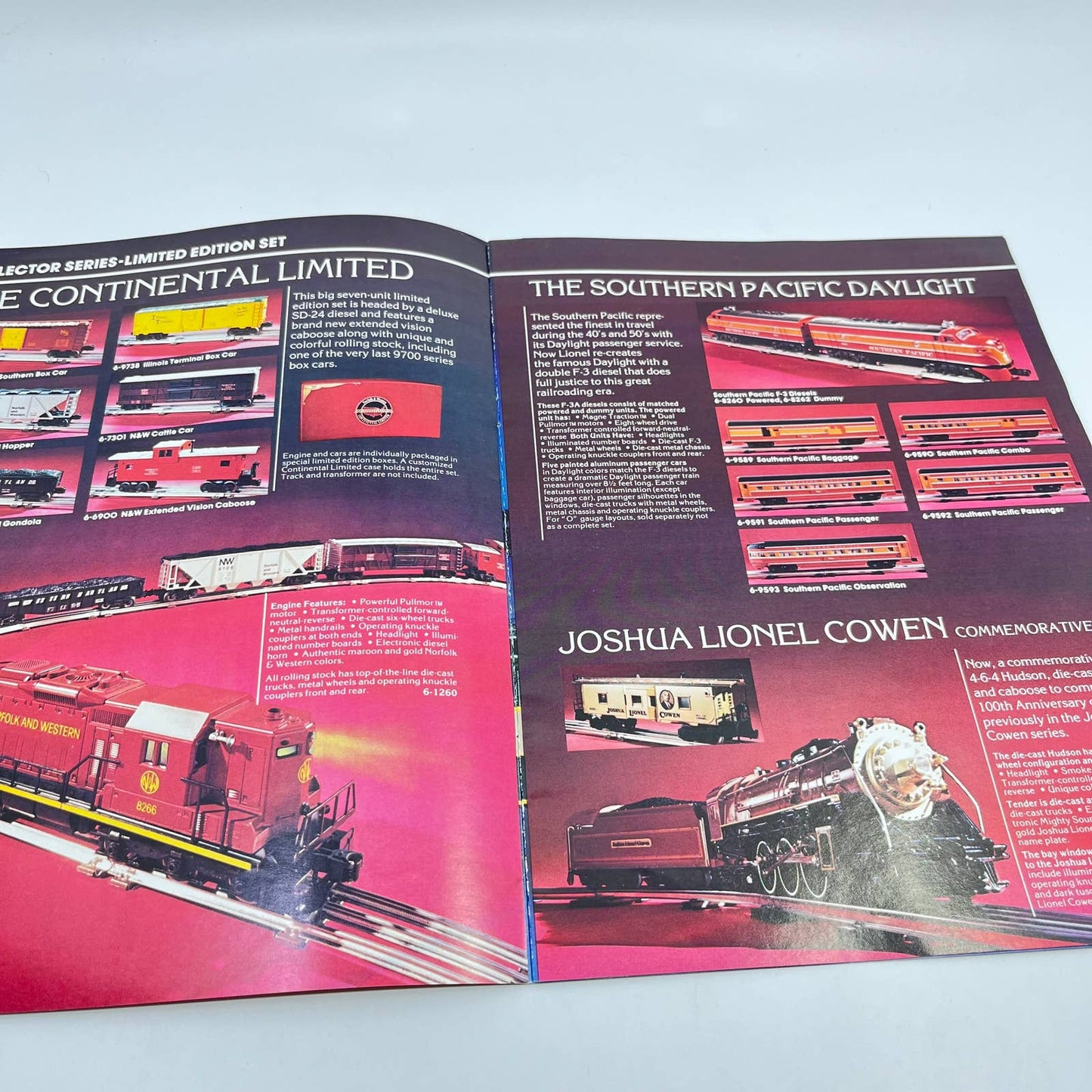 Lionel Model Railroad Trains Classic 1982 Collector Series Catalog TF9