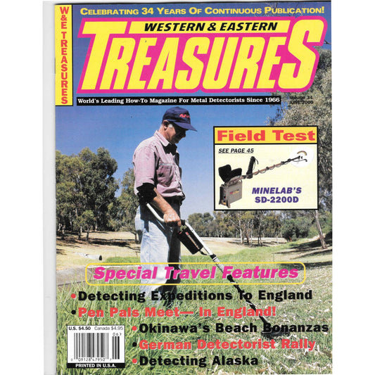 Western & Eastern Treasures Magazine - Treasure Hunting June 2000 M6