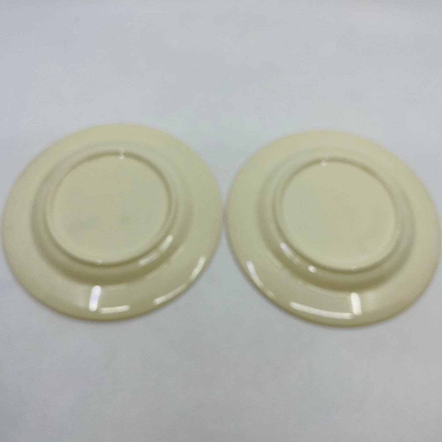 Taylor Smith Taylorstone Cathay Atomic Mid Century Saucer Set of 2 TD7