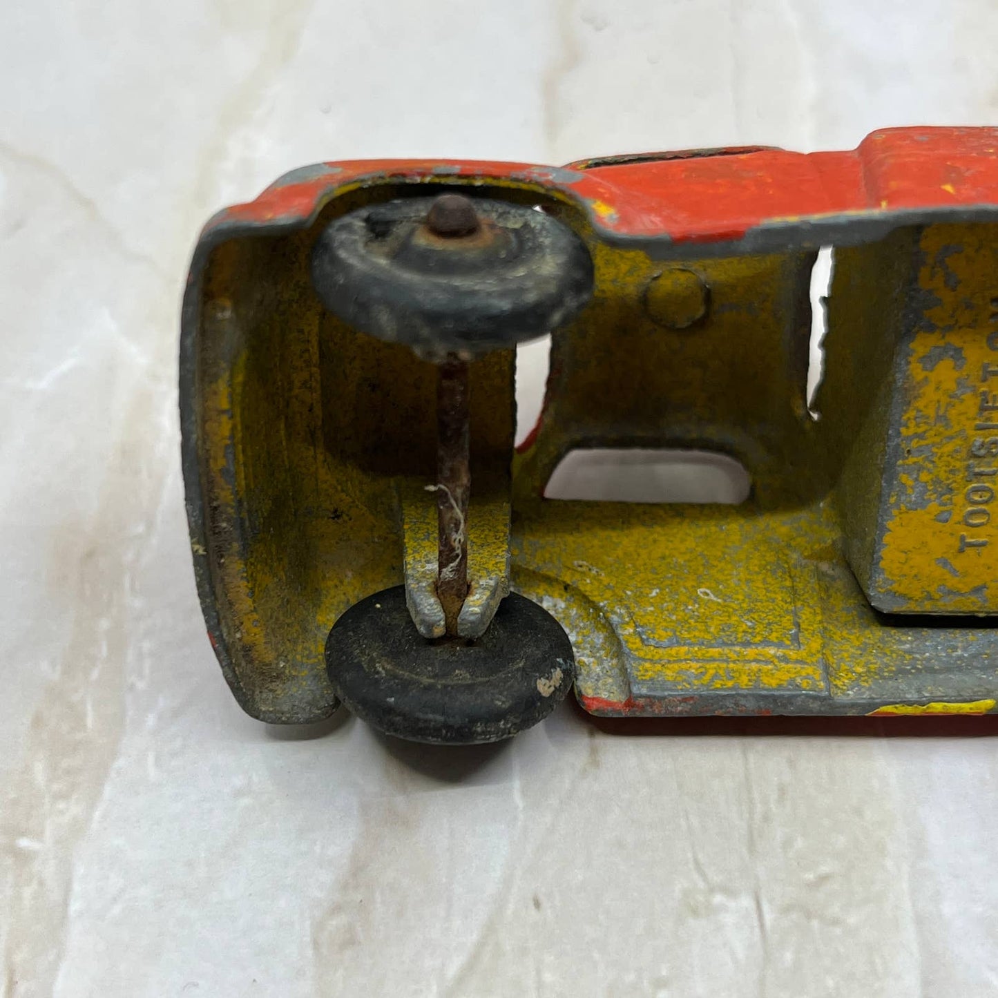 Vintage Tootsie Toy of Chicago Ford Metal Flatbed Truck  Made In USA