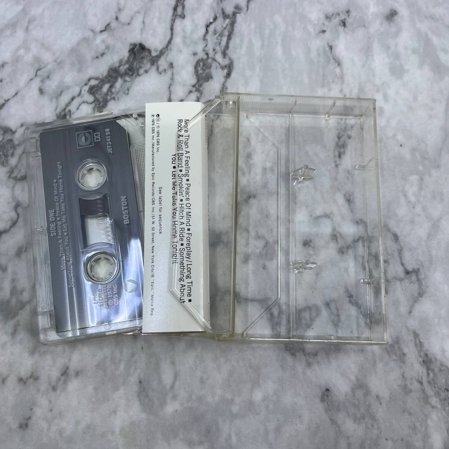 Boston - Self Titled Cassette Tape TD8-68
