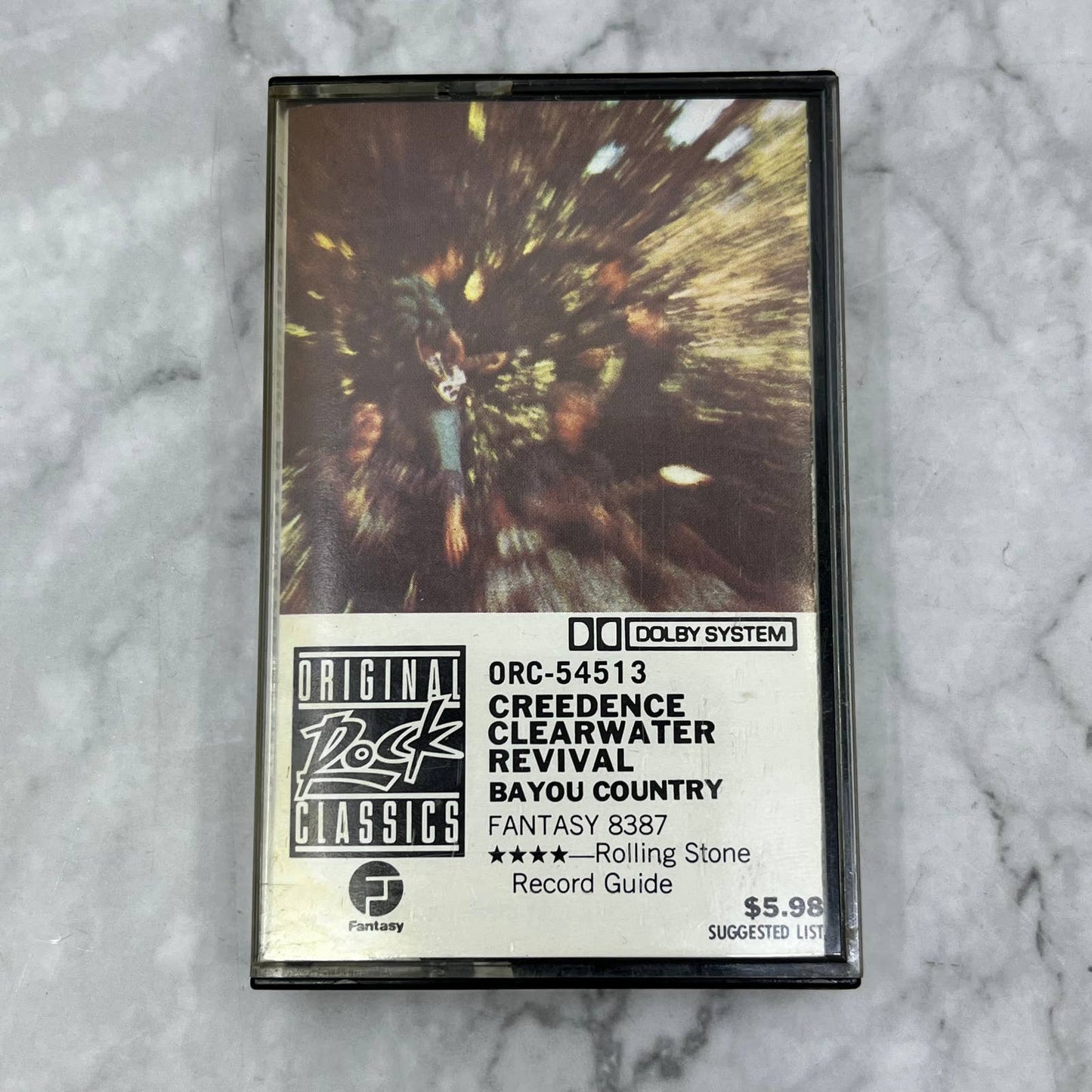 Creedence Clearwater Revival CCR Bayou Country 1983 Cassette Tape TB5-10