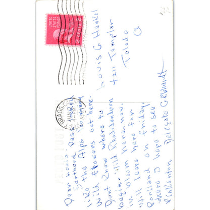 Deep in the Redwoods of CA RPPC Original Postcard P2-5