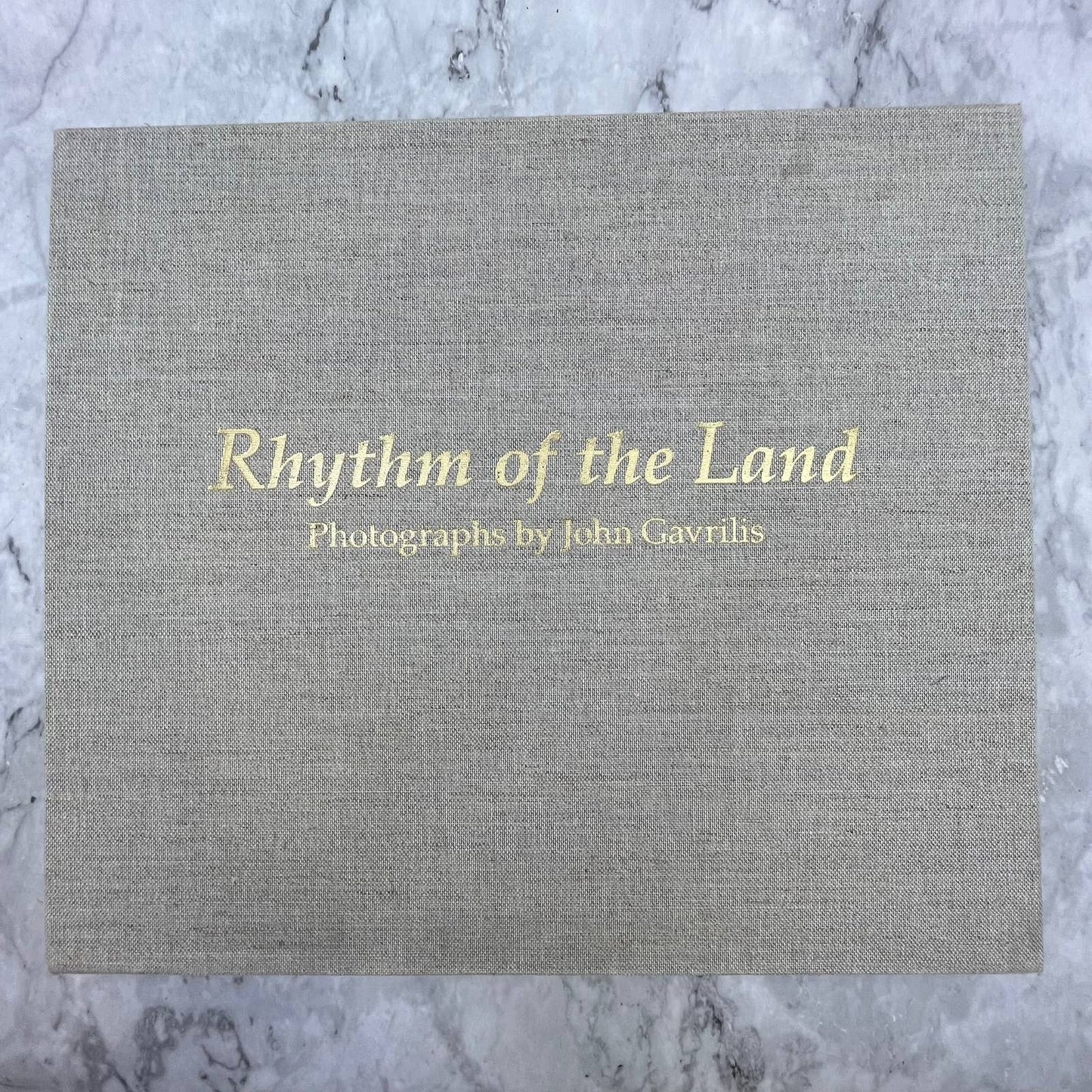 RHYTHM OF THE LAND Photographs by John Gavrilis SIGNED HC BOOK TJ8