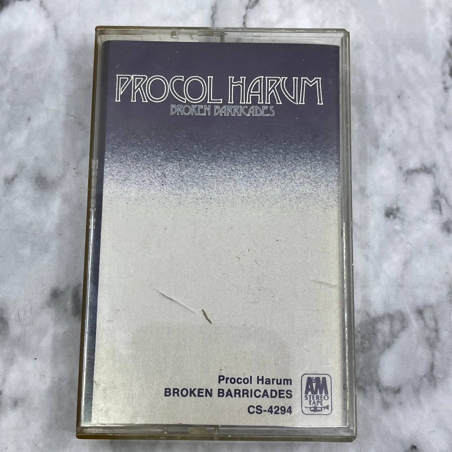 PROCOL HARUM "BROKEN BARRICADES" Cassette Tape￼ TJ6-74