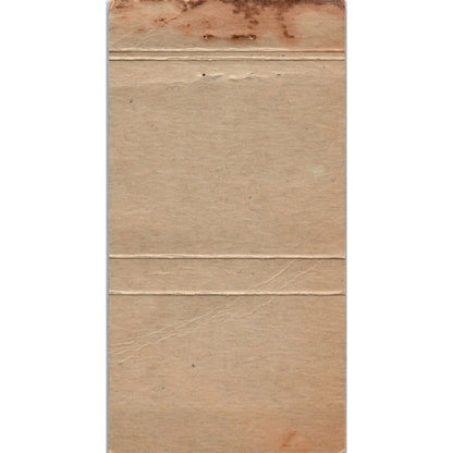Craig's Lunch Room Toronto Advertising Matchbook Cover MM10-3