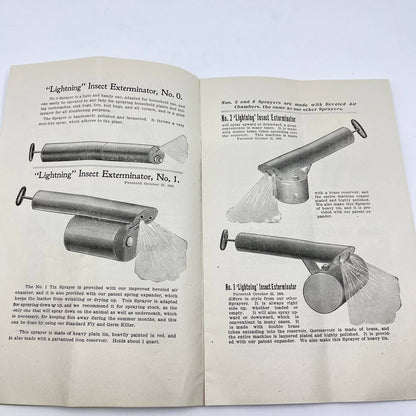 c1905 Catalogue of the Lightning Exterminators D.B. Smith & Co. Utica NY TF7