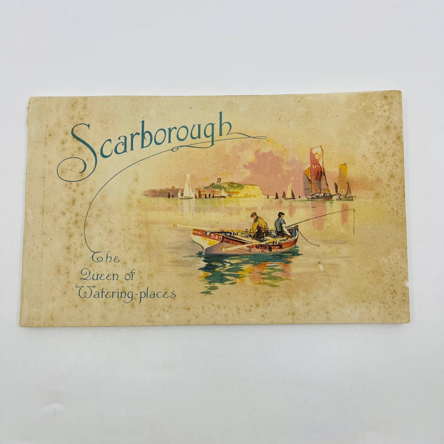 1910 Scarborough North Yorkshire England Tourist Guide Book 72 Pages TD6