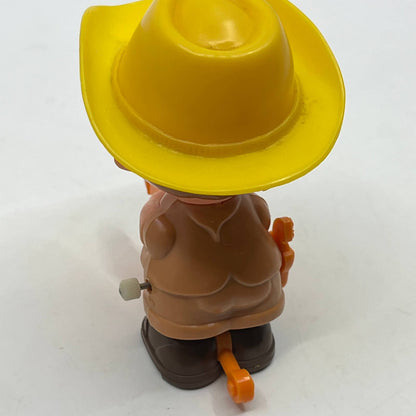 1979 TOMY Western Cowboy Sheriff on Horse with 6 Shooter Wind Up Toy WORKS TH9