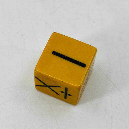 Vintage Math Mathematics Equation Operator Dice 1/2” SB1