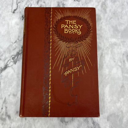 1897 The Pansy Books - As in a Mirror - G.R. Alden Hardcover TH1