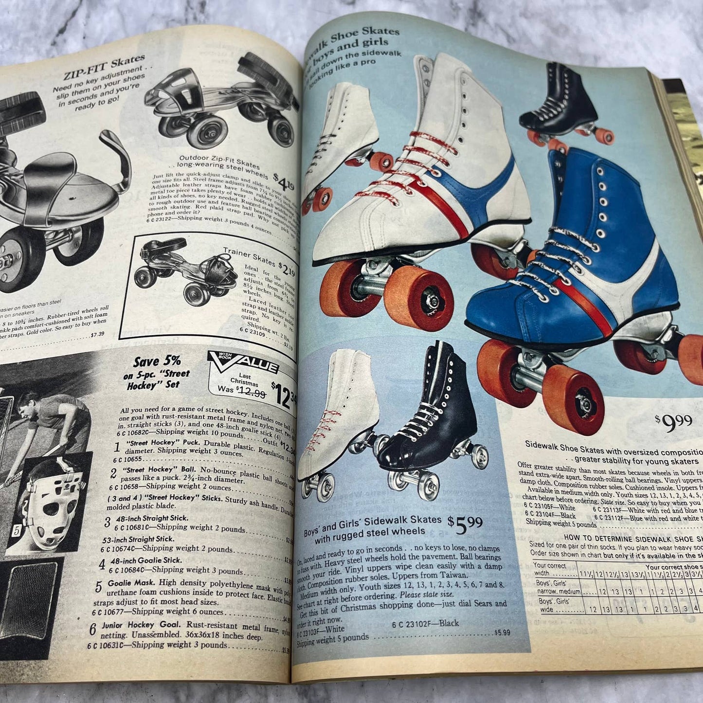 1973 Sears Wish Book Christmas Catalog Toys Barbie GI Joe Santa Gifts S3