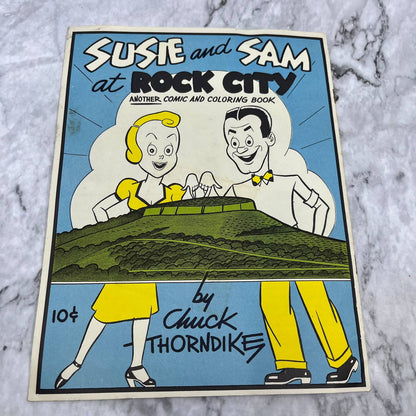 1950 Comic Book SUSIE AND SAM AT ROCK CITY TN Chuck Thorndike TH5-2