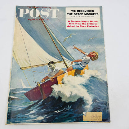 1959 Saturday Evening Post Aug 22 . Carl Rowan/Black History Space Monkeys BA4