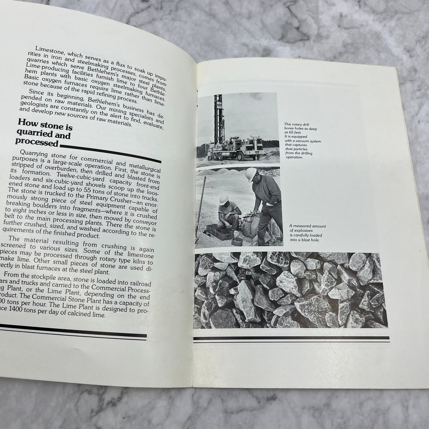 1979 H.E. Millard Quarry Employee Open House Promo Booklet L4-2