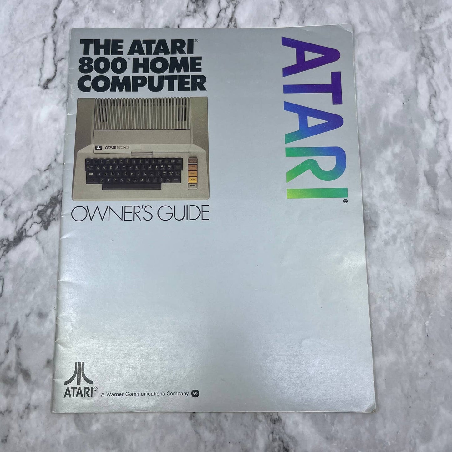 Original 1981 Atari 800 Home Computer Owners Guide Manual TJ7