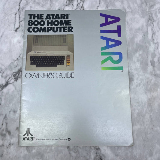 Original 1981 Atari 800 Home Computer Owners Guide Manual TJ7