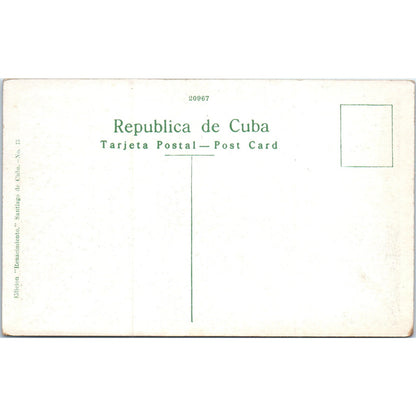 Aguilera Park Santiago Cuba Original Postcard P3-1