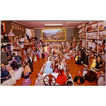 Mary Trimble Doll Collection Memorial Museum Branson MO Original Postcard PB10