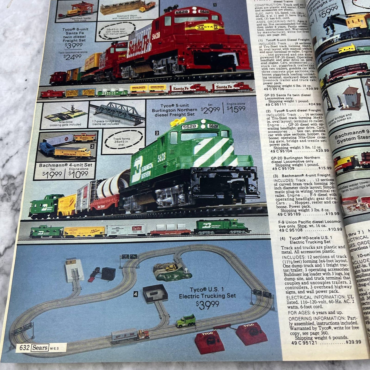 Vintage Sears Wish Book 1981 Christmas Toy Catalog Barbie, Star Wars, Lego S3