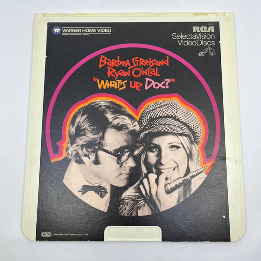 What's Up Doc Barbra Streisand RCA SelectaVision - CED VideoDisc TG5