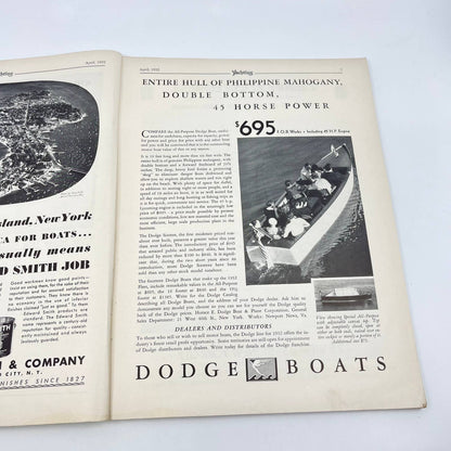 1932 April Yachting Magazine Cruise of the Abadab The Stars at Havana TF7