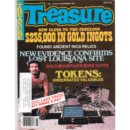Treasure Magazine - Treasure Hunting Mines Buried Metal Detecting Nov 1979 MB3