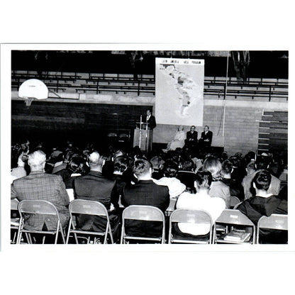 Senator George McGovern Addressing Yankton College 1964 Original Photo TK1-P4