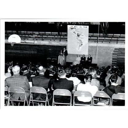 Senator George McGovern Addressing Yankton College 1964 Original Photo B10