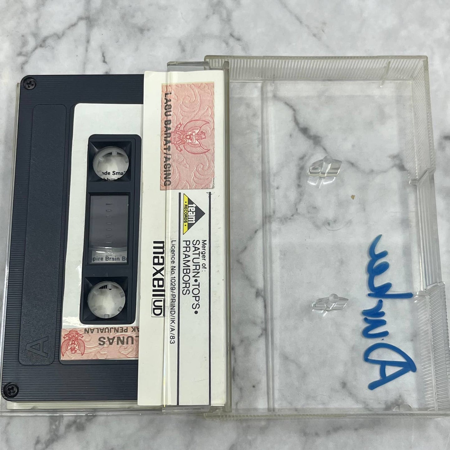Was[not Was]-born To Laugh At Tornadoes geffen 1983-very Rare Cassette TI8-2