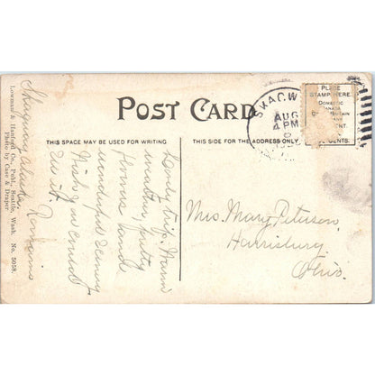 The Chart Room Westward Hotel Anchorage Alaska Original Postcard TK1-30