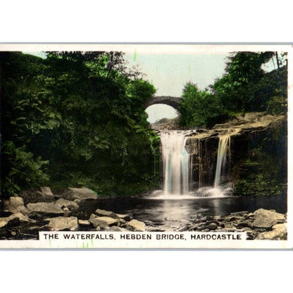 De Reszke Millhoff Cigarette Card Homeland Series 50 Hebden Bridge Waterfall SE5