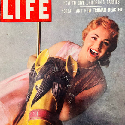 Vintage Life Magazine February 6 1956 Shirley Jones Carousel Korea Truman TA4