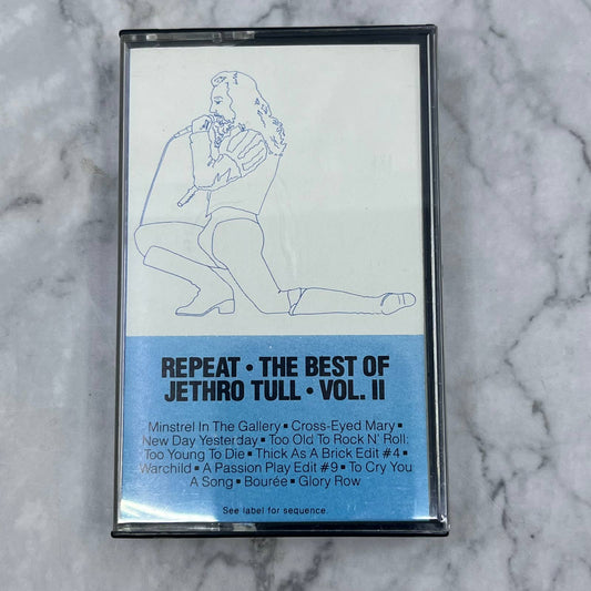 CASSETTE TAPE: JETHRO TULL "Repeat The Best of Jethro Tull Vol. II TI8-1