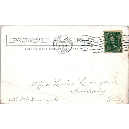 Sphinx Head Moffat Road 1908 CO Original Postcard TK1-29