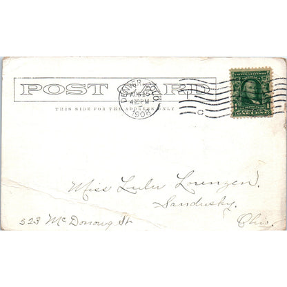 Sphinx Head Moffat Road 1908 CO Original Postcard P1-11