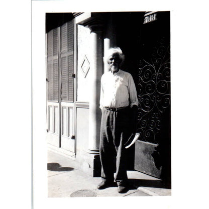 c1937 Photo, Negative of African American Man New Orleans LA 2.5x3.5 TJ9-PG7