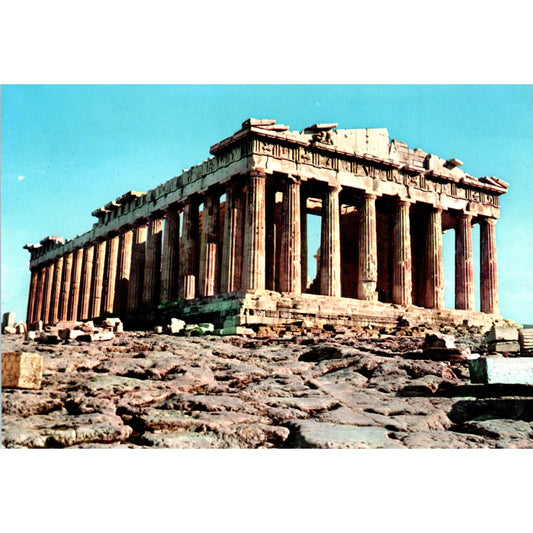Vintage Postcard The Parthenon Athens Greece PE8
