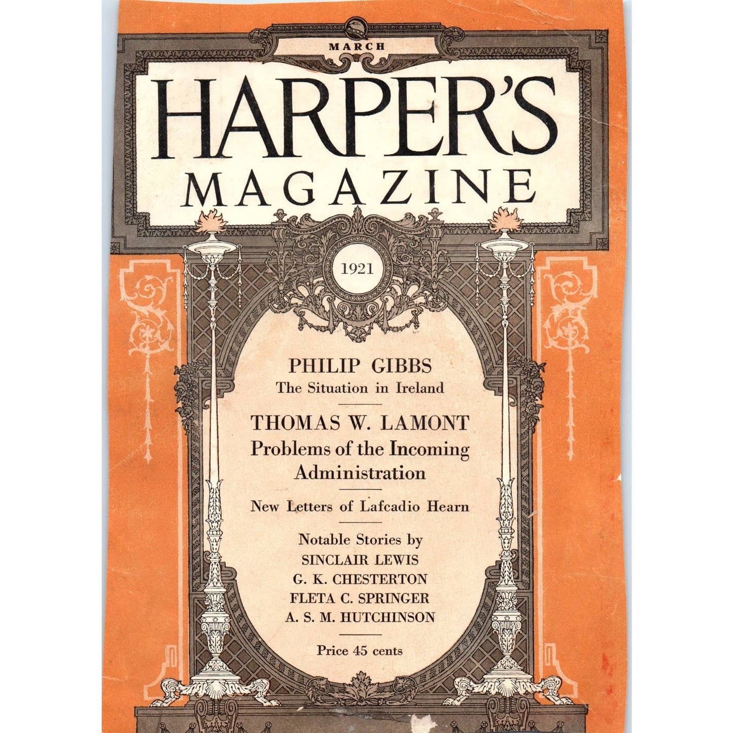 c1920 Harper's Magazine Ad - Silver Edge Raybestos Brake Lining Bridgeport TF6-1