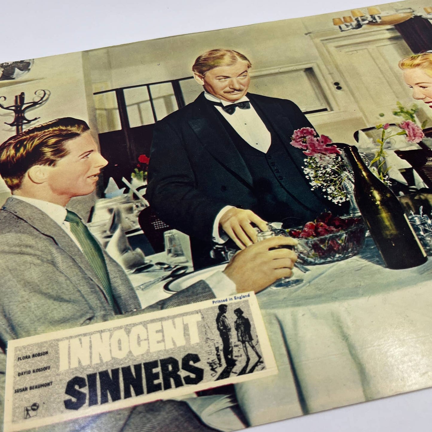 1958 Innocent Sinners Flora Robson David Kossoff British Lobby Card 3 FL4