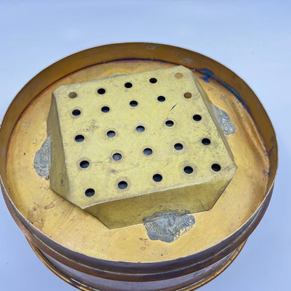 Antique Brass Industrial Sieve 229 8” TE8