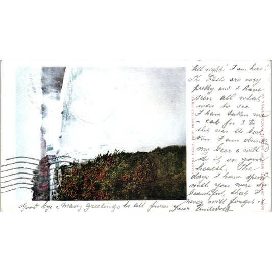 1903 Niagara Falls From Prospect Point - Original Postcard TJ9-P1