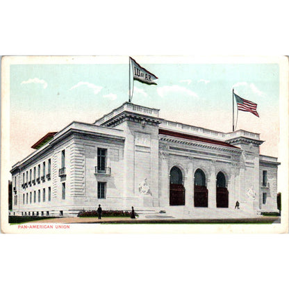 Pan American Union Washington D.C. Original Postcard TK1-P2