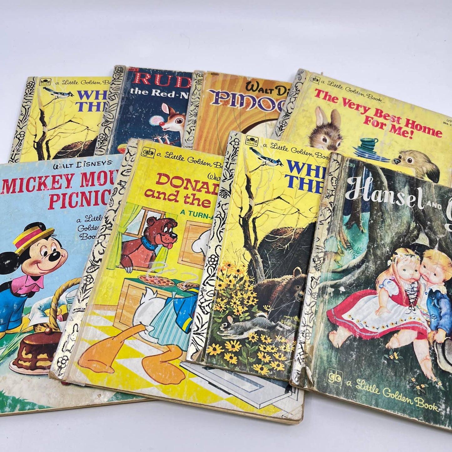 Huge Lot of 48 Vintage Golden Books Mostly 1950s-1980s