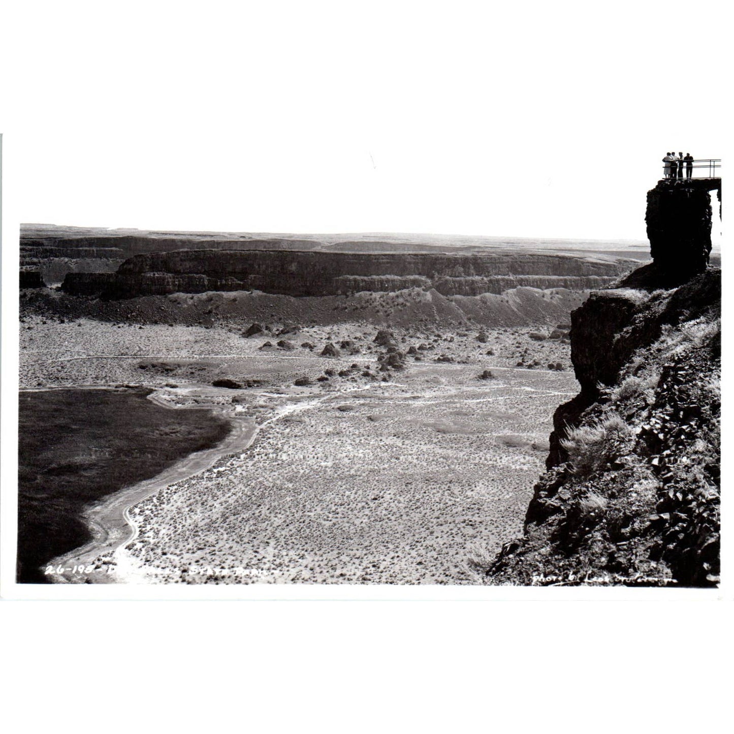 Vintage Postcard Dry Falls State Park Washington TD9-W2