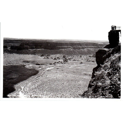 Vintage Postcard Dry Falls State Park Washington TD9-W2