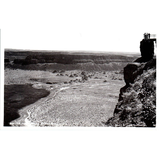 Vintage Postcard Dry Falls State Park Washington TD9-W2