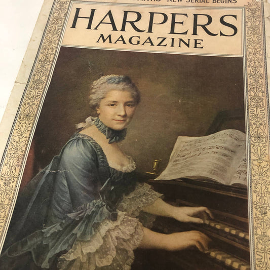 Harper's Monthly November 1924 Madame Favart Sheila Kaye-Smith Many Ads